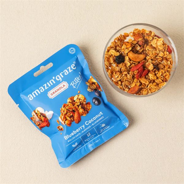 amazin' graze granola pouch